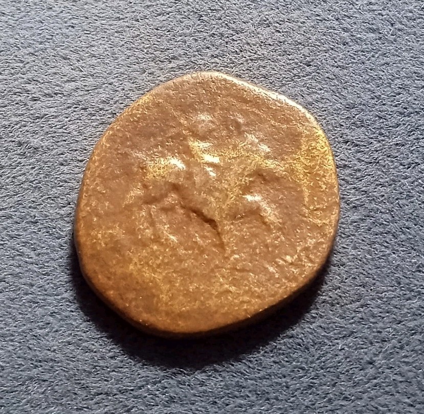 CARIA, Stratonicaea/? Caracalla, & Plautilla 198-217. Æ 19 Confronted / riding r