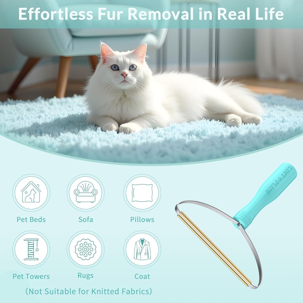 Deep Cleaner Pro Pet Hair Remover - Efficient Multi-Fabric Tool for Homes