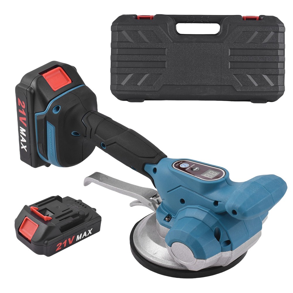 Tile Vibration Levelling Machine 21V Battery Tiling Tool With 6 WPPN