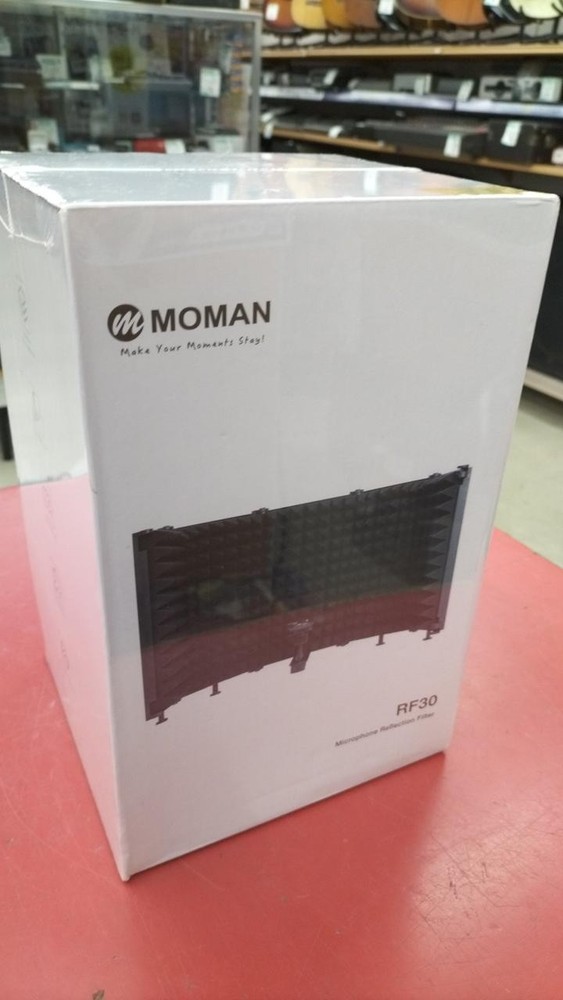 MOMAN RF30 Reflection Filter Acoustic Vocal Recording Shield Studio Mic