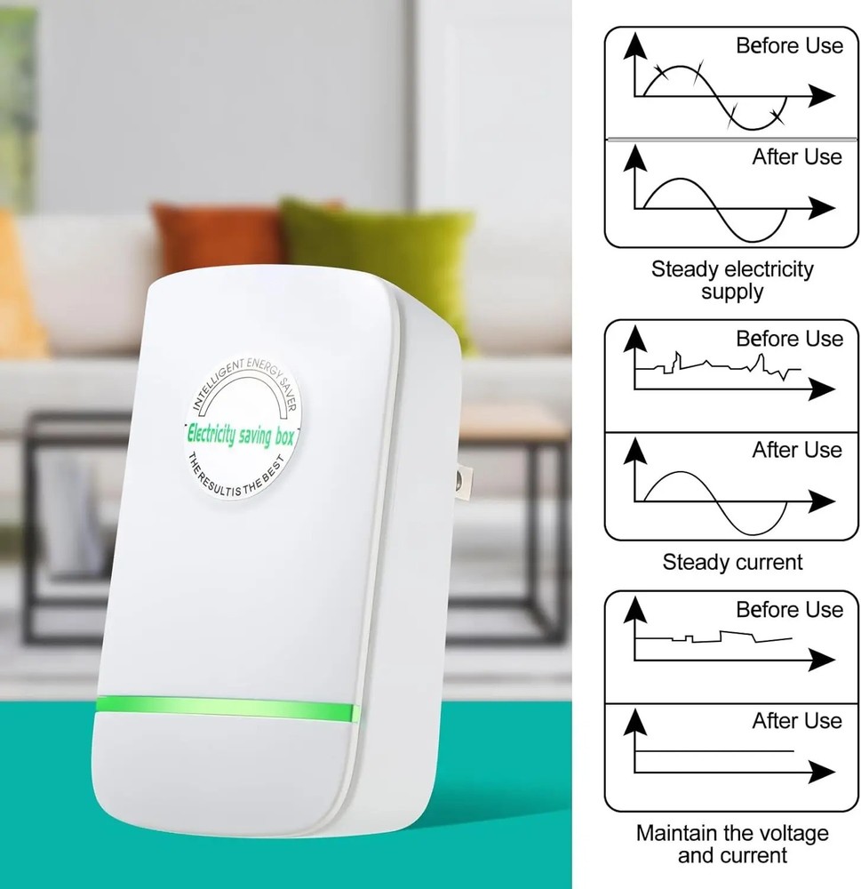 Pro Power Saving Device Electricity Saving Box Stabilize Voltage Device-US