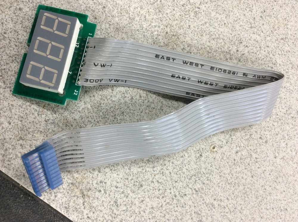 GE DISHWASHER DISPLAY MODULE PART# 165d6425p001