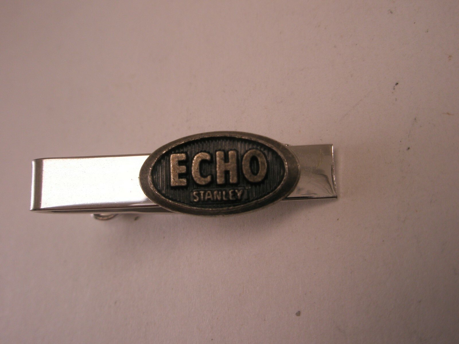 Echo Stanley Vintage Advertising Tie Bar Clip usa corp