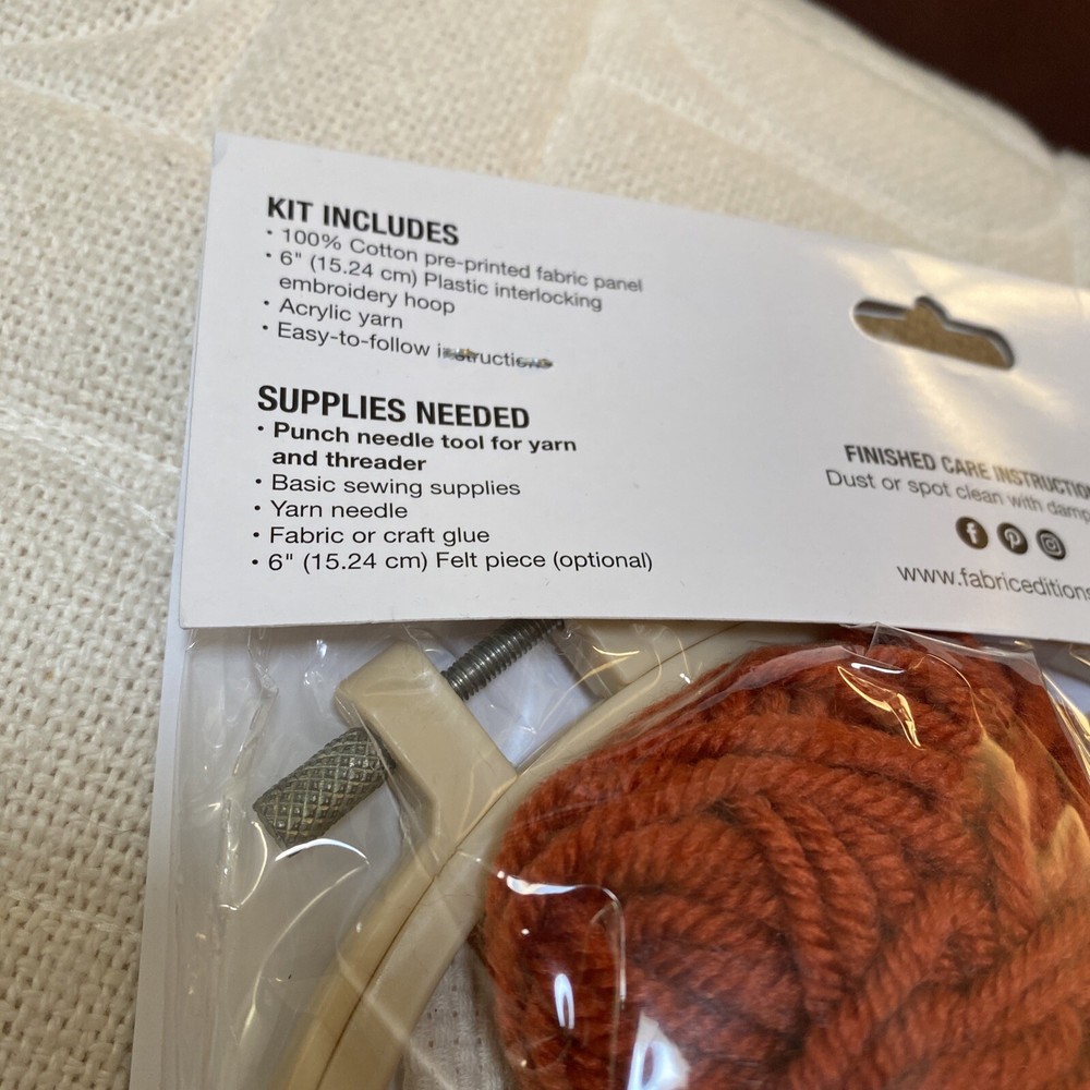 NEEDLE CREATIONS PUNCH NEEDLE KIT ABSTRACT NIP