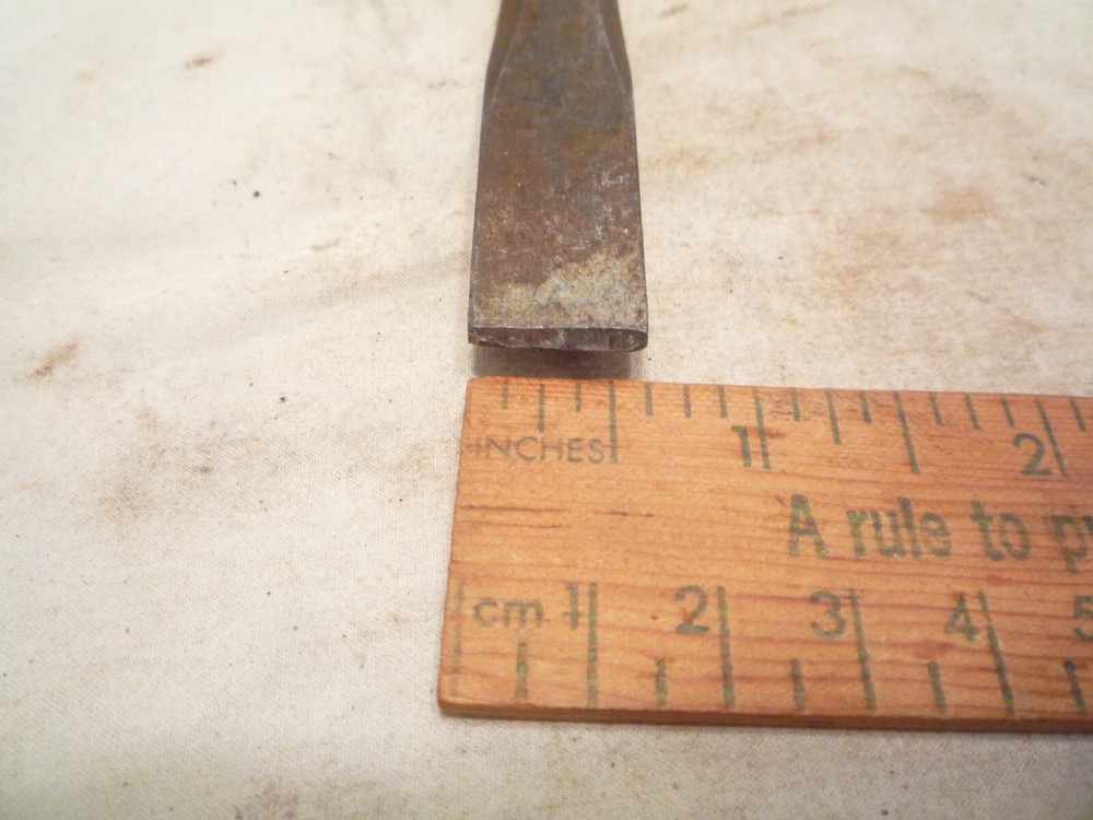 Vintage OLDFORGE #32 5/8" Cold Chisel, Hex shank, 5-3/4” Long