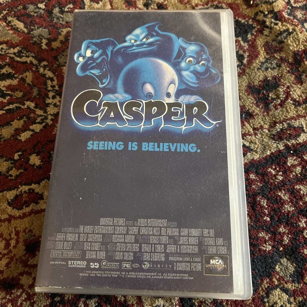 Casper (VHS, 1997, Clamshell)