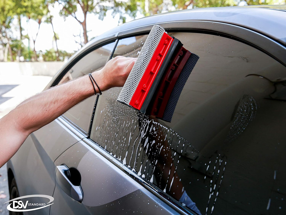 Window Squeegee for Window Cleaning, Window Cleaner Tool for Car Windshield, Sho