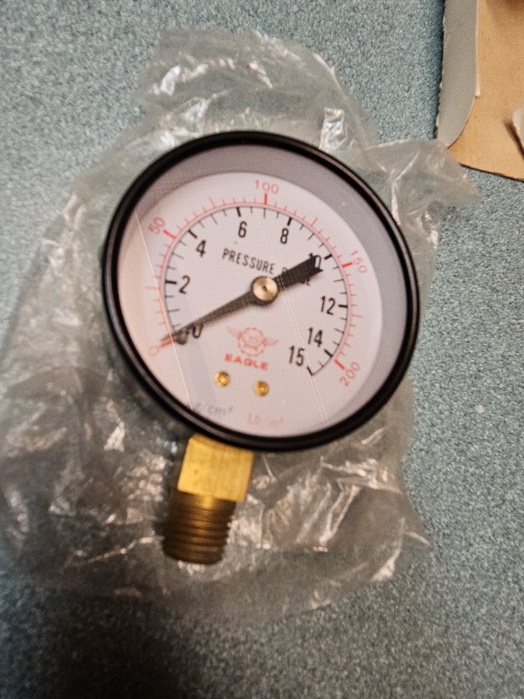 Vintage Eagle Pressure Gauge NoS