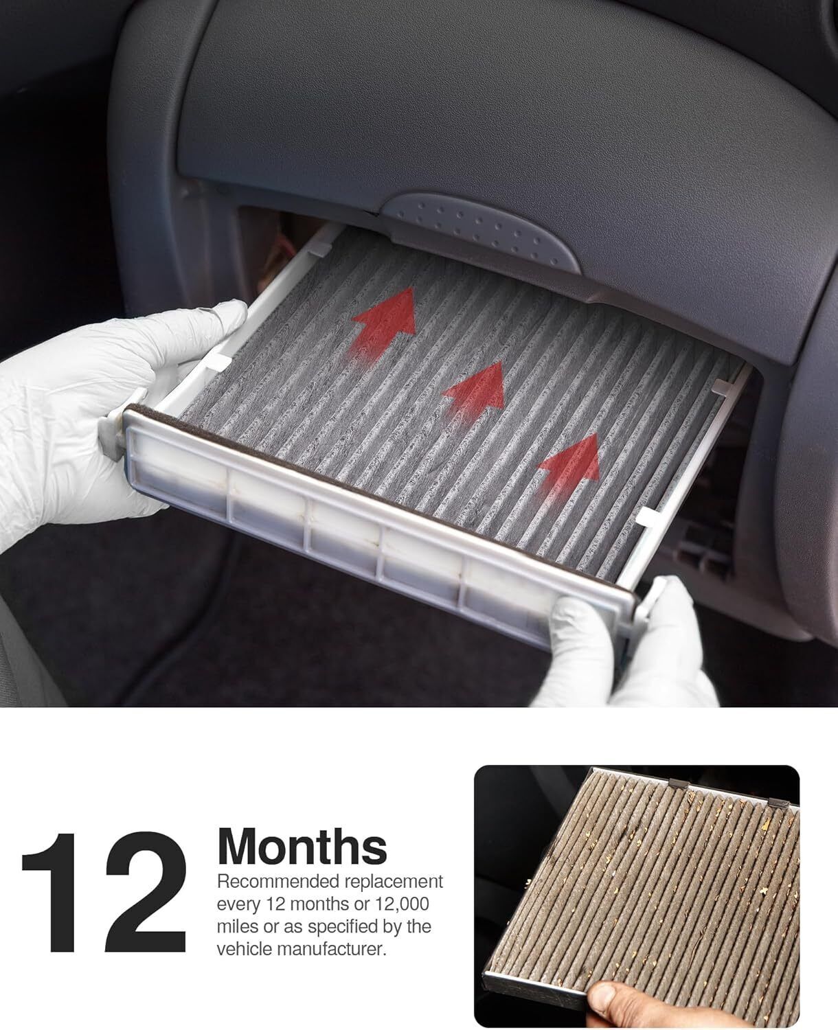 Combo Set For 2015-2023 Ford F150 Pickup Engine Air Filter and Cabin Air Filter