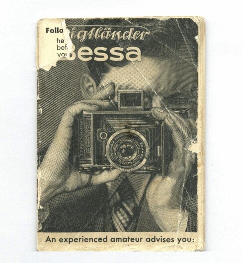 1937 Voigtlander Bessa Camera Instruction Manual