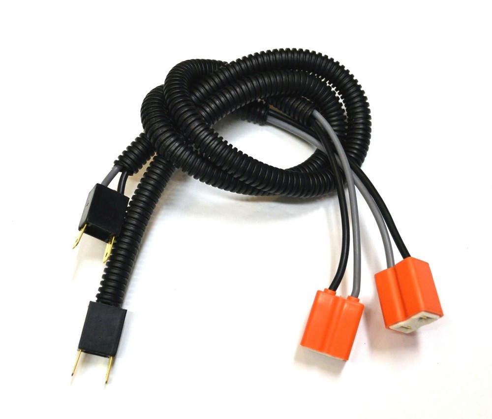 Extension Wire Ceramic S H7 Two Harness Head Light Low Beam Bulb Connector Plug