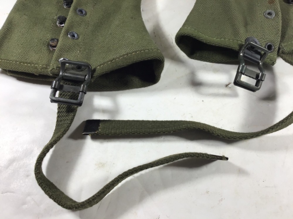 1945 US Army Short Leggings Size 1R - JQMD