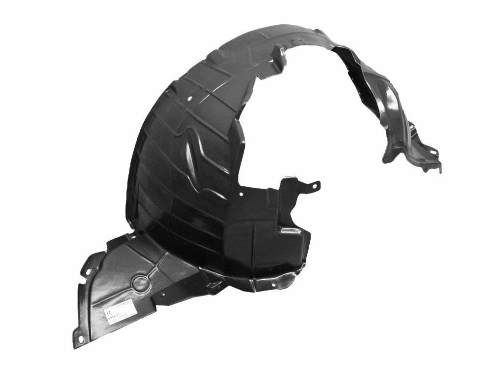 Front Driver & Passenger Side Fender Liner Set w/ Clips For 2007-2011 Versa