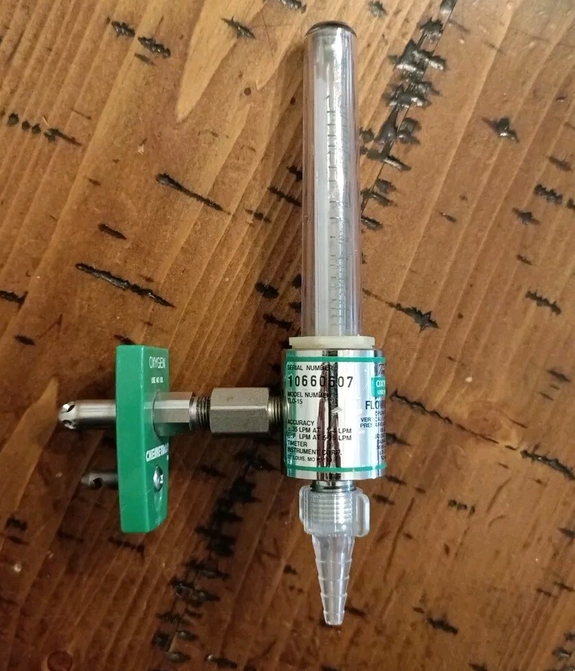 Timeter Instruments TLO-15 Ultra-Flow Oxygen Flowmeter,    C1