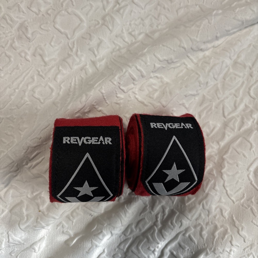 NEW Revgear Boxing 2" Width Elastic Handwraps 120" Length RED
