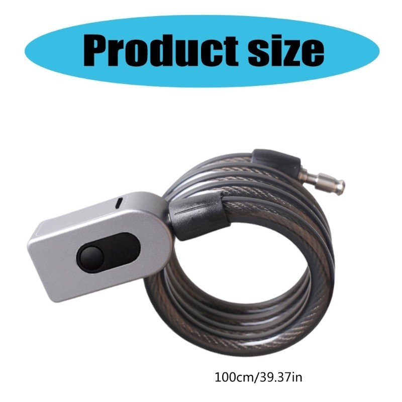 Waterproof Chain Lock With Fingerprints Electronic Security Solution For Outdoor