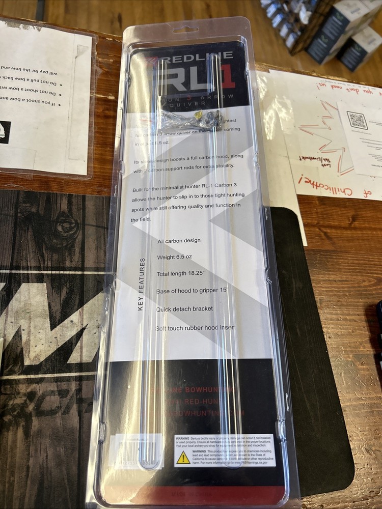 Redline RL1 Carbon 3 Arrow Quiver