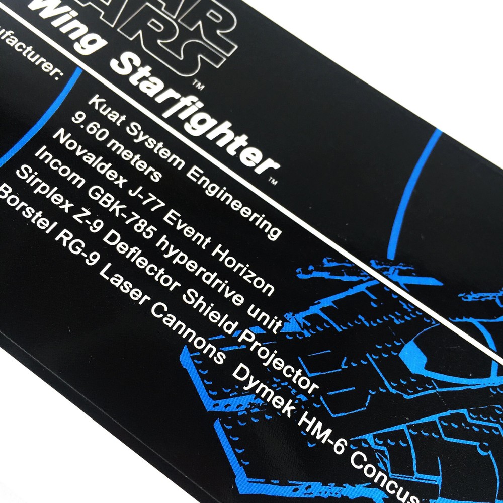 Replacement sticker for set 75275 Precut sticker