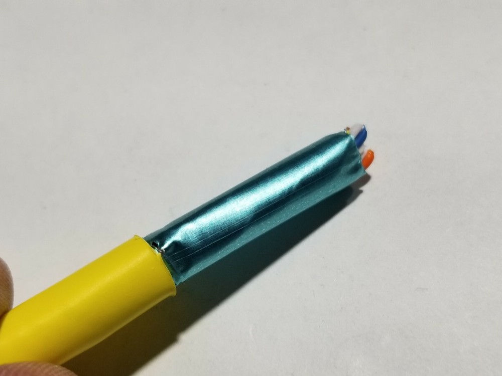 Commscope CS34R 23/4P Cat6 F/UTP WebTrak Riser Shield Network Cable Yellow/100ft