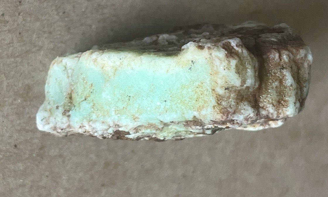 1 Tanzania Chrysoprase Rough Chunk 41grams 41x41x18mm 1.6x1.6x.7"