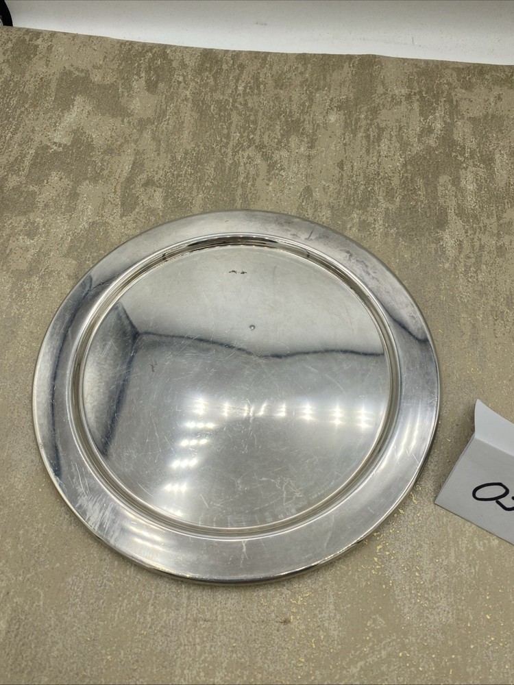 Vintage 1970s Silverplate by Boardman Server Small Dish 8”