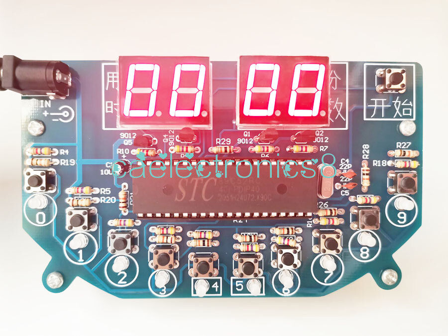 51 MCU Memory Exerciser Electronic DIY Production Board Soldering Practice