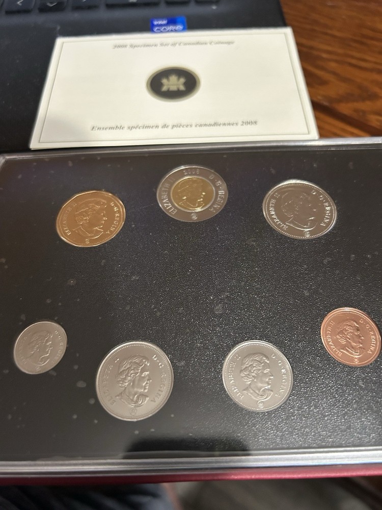 Royal Canadian Mint 2008 Specimen Set.