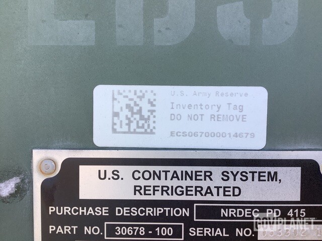 DRS keco RCS -1 Refrigerated Storage Container