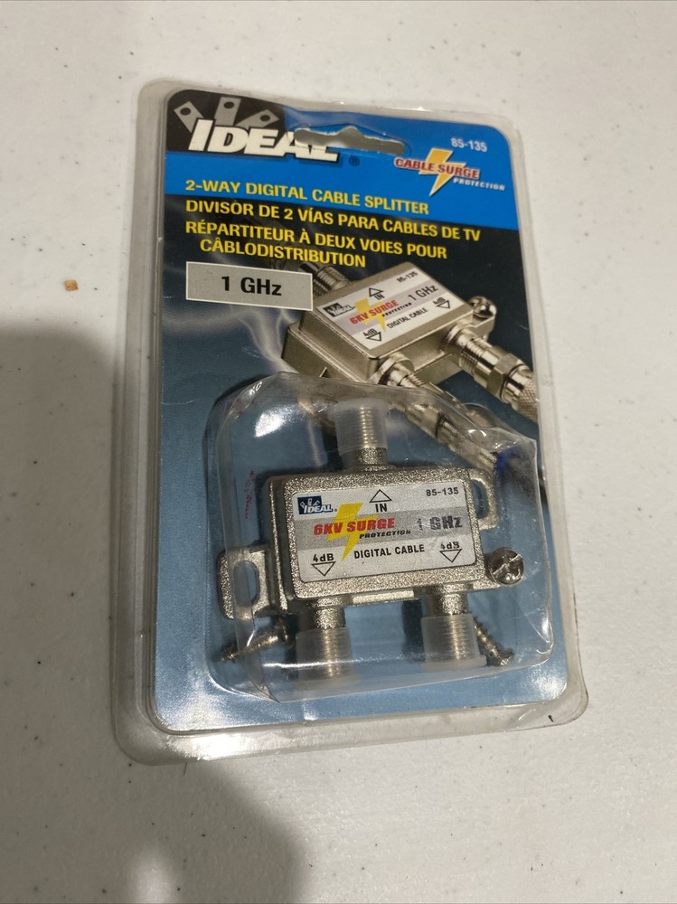Ideal 2 way Digital Cable Splitter 85-135 5MHZ - 1GHZ