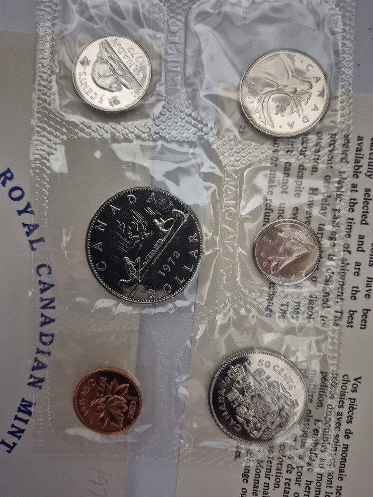 1972 CANADA PROOF LIKE UNCIRCULATED COIN SET, -3059