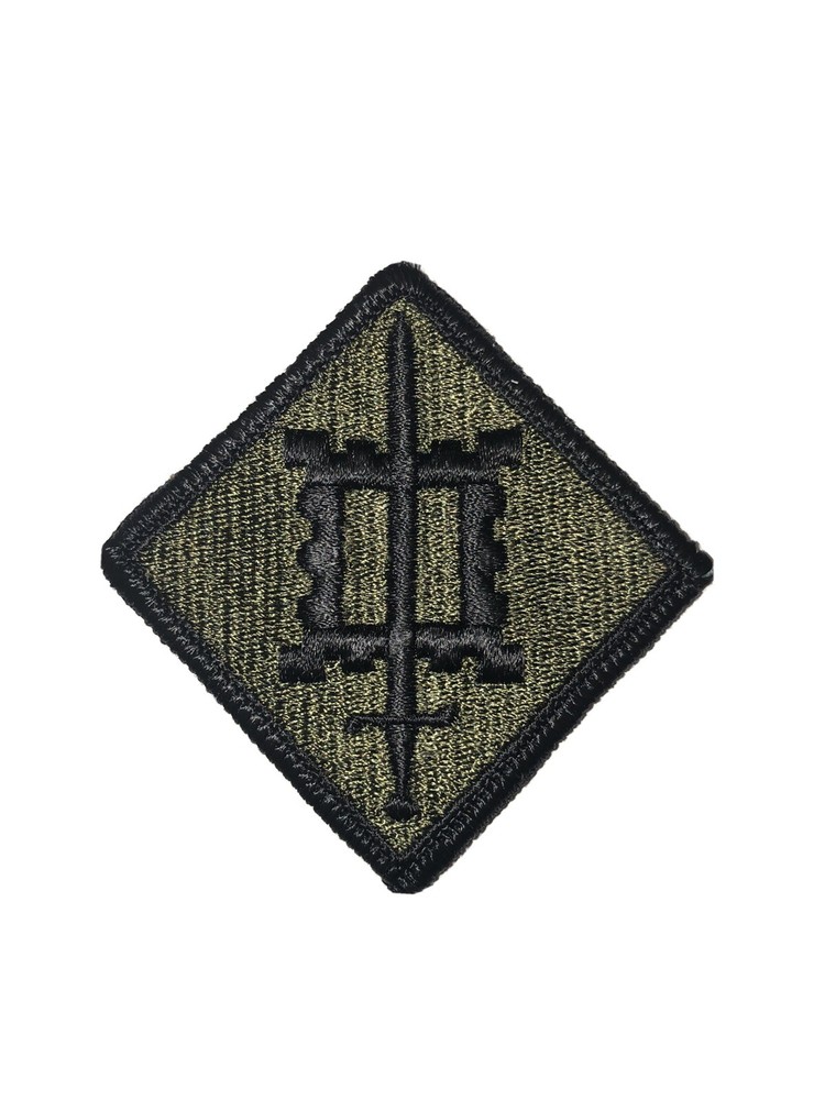 18th Engineer Brigade Subdued U.S. Army Shoulder Patch Insignia