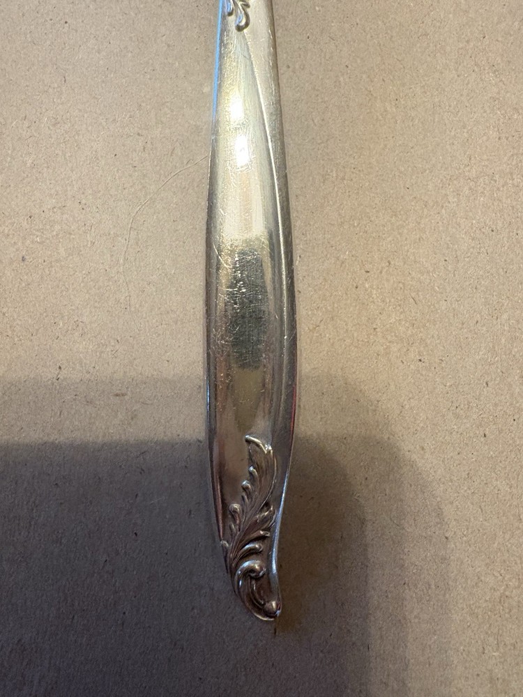 Silverware Holmes & Edwards Deepsilver Serving Spoon And Meat Fork Silverplate