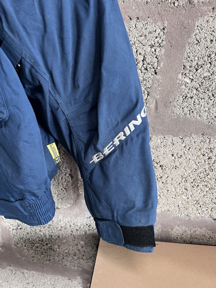 Bering motorcycle jacket XL Blue Armoured