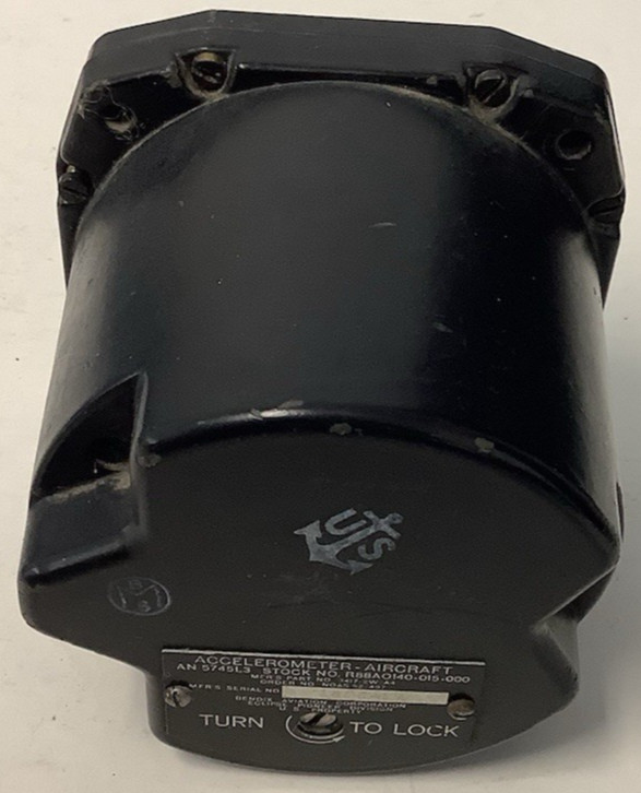 Bendix Aviation Accelerometer Aircraft Gauge P/N 3417-2W-A4