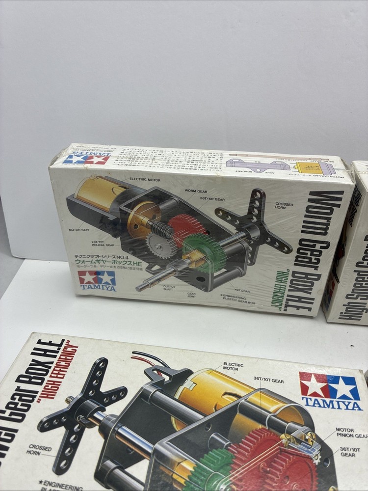 TAMIYA EDUCATIONAL GEARBOX H.E. ART 72001 72002 72003 72004