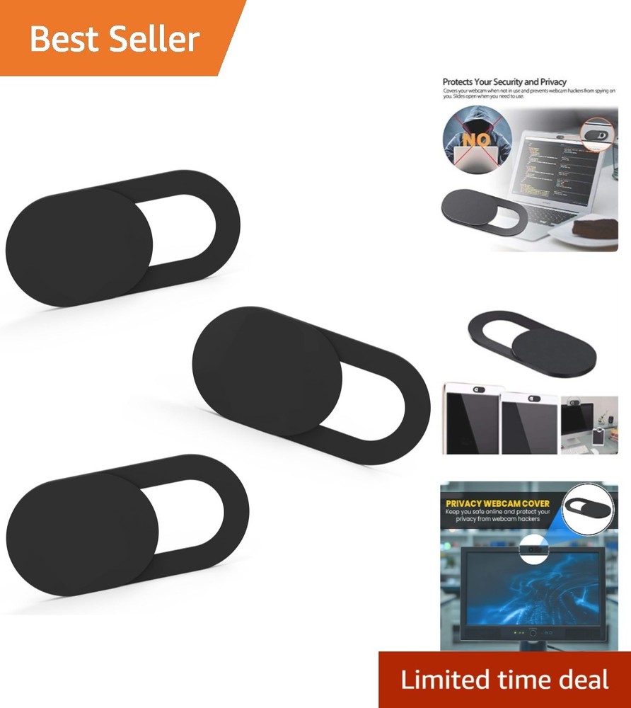 Protect Privacy with Thin Camera Covers for All Devices 3 Pack