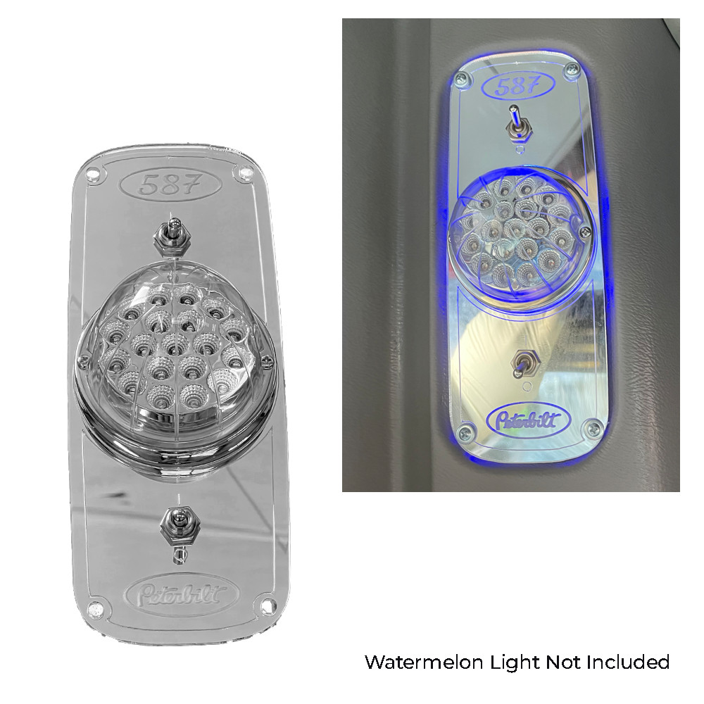Peterbilt 587 Dome Lights White Led Lights Color
