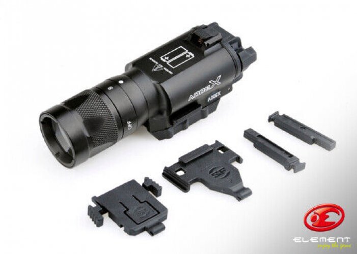 Element X300V VAMPIRE LED TACTICAL LIGHT(Strobe version) (BK) EX381-BK
