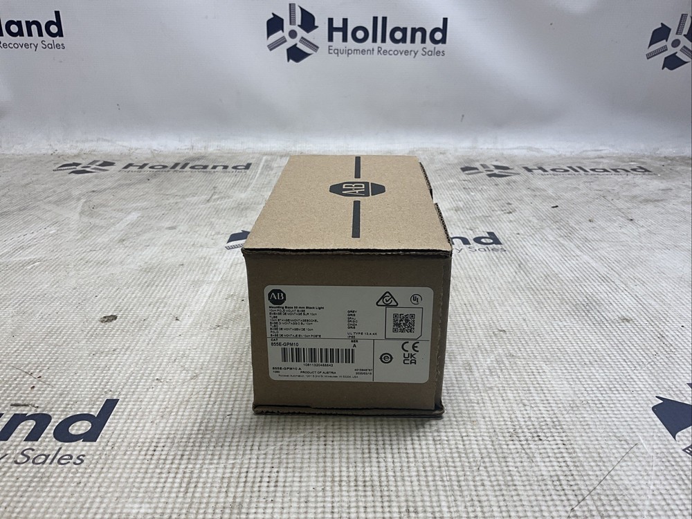 Allen Bradley Mounting Base 50 mm Stack Light, 10cm Pole Mount, 855E-GPM10 SER A