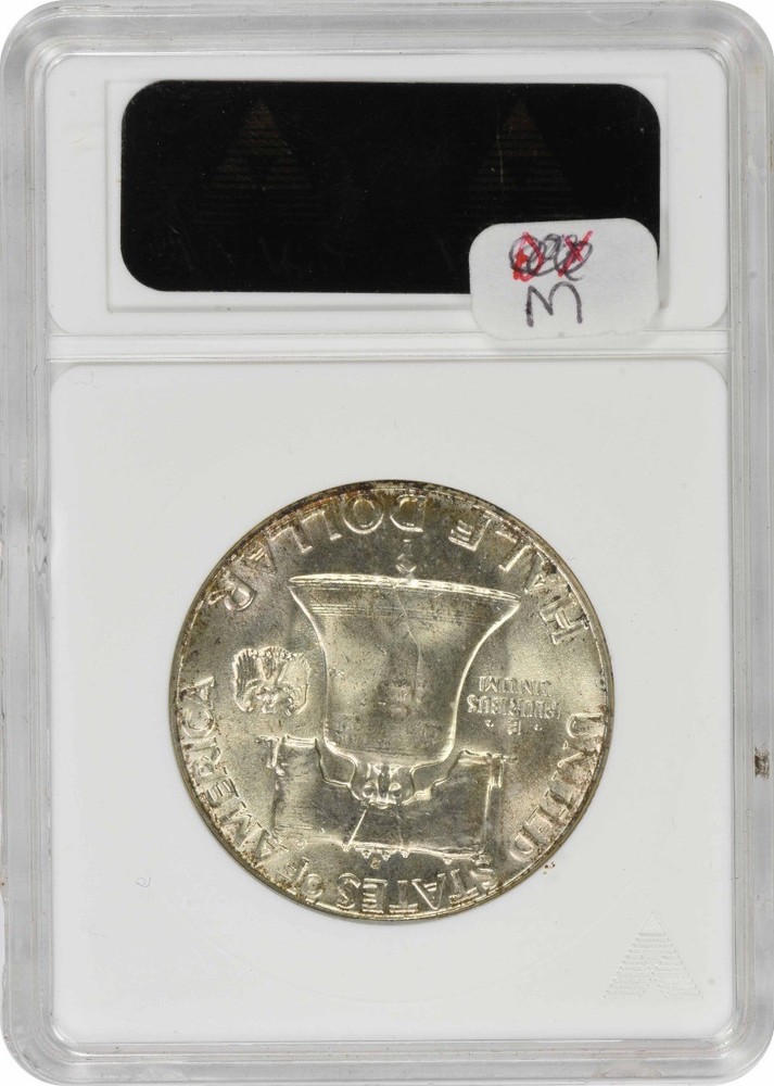 1963-D Franklin Half Dollar DDO-4 MS64FBL ANACS