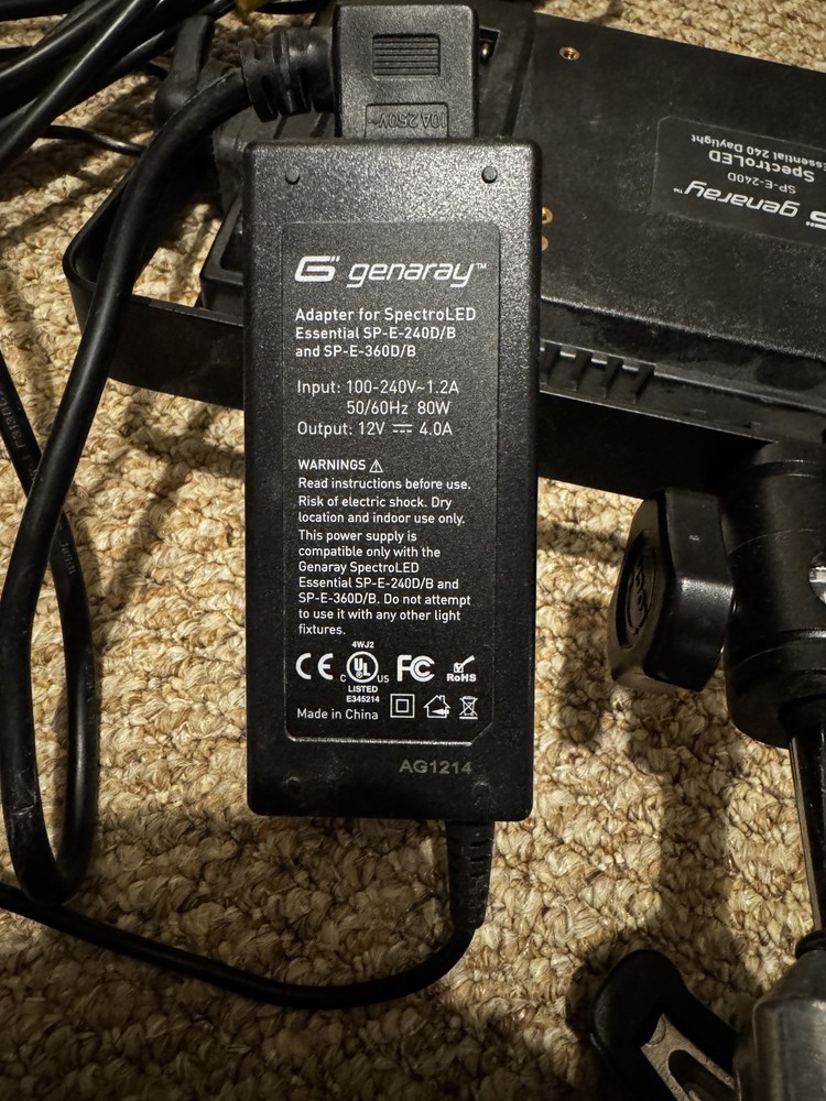 Genaray SpectroLED Essential Daylight LED Light SP-E-240D x 2