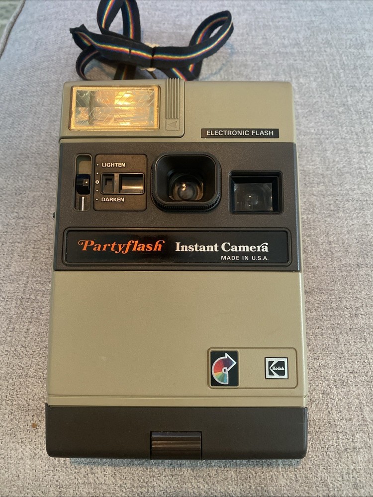 Vintage Kodak Party Time Instant Camera Untested