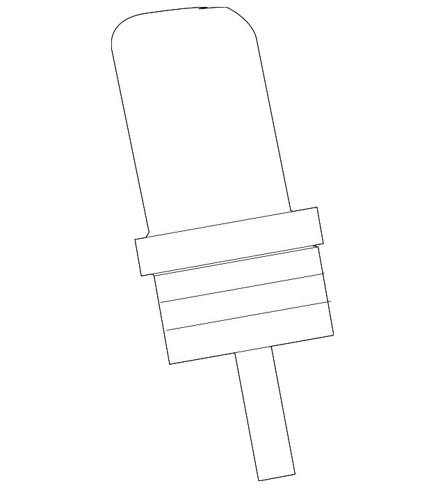 Genuine Mitsubishi Coolant Temp Sensor MD177572
