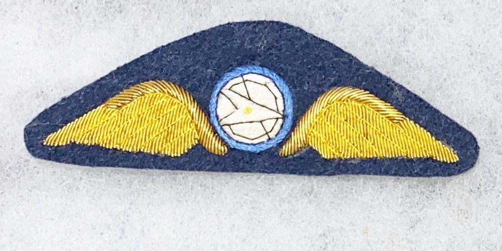 Greek Hellenic Bullion Navy Aviation Command Pilot Wing