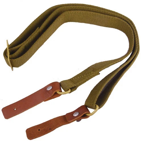 Tactical Two Point Sling with Strip Tan