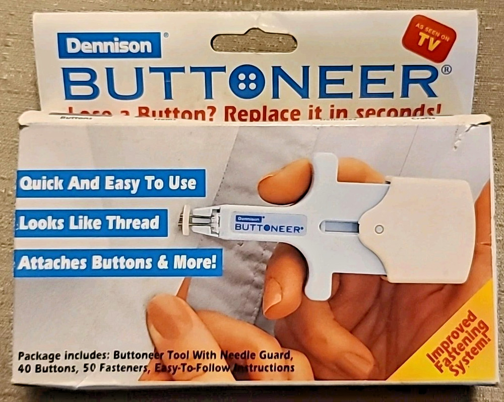 Dennison Buttoneer New Old Stock