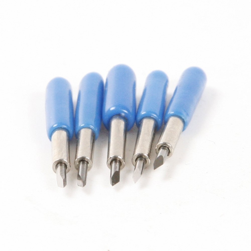 Cemented Carbide Vinyl Cutter Blades 15pcs Set - Cutting Plotter Essentials