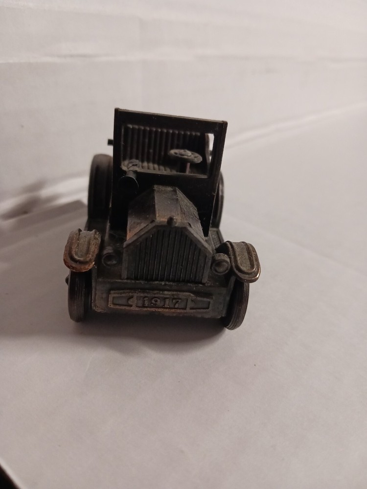 Die Cast 1917 Model T Car Pencil Sharpener. Solid Piece Vtg