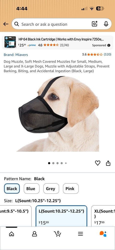 Dog Muzzle