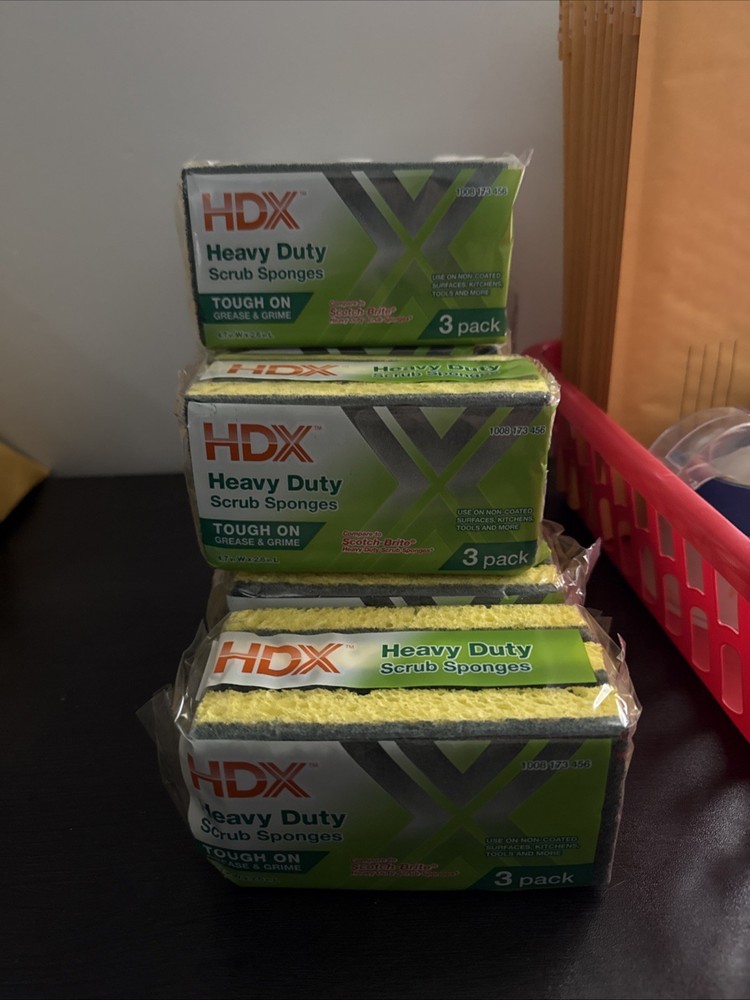 Sponges 1x 3 Pack HDX